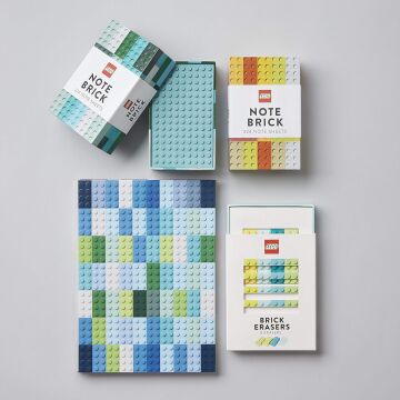 LEGO (R) Note Brick (Blue-Green)