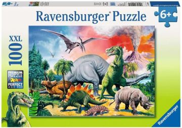 Ravensburger 100p Puz Dinozorlar, Yellow