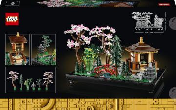 LEGO Icons Huzurlu Bahçe 10315 - Yetişkinler İçin Dekoratif, Koleksiyonluk ve Sergilenebilir Çiçek Modeli Yapım Seti (1363 Parça)