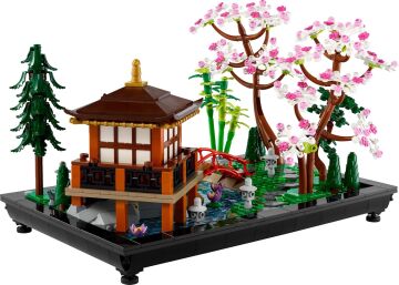 LEGO Icons Huzurlu Bahçe 10315 - Yetişkinler İçin Dekoratif, Koleksiyonluk ve Sergilenebilir Çiçek Modeli Yapım Seti (1363 Parça)