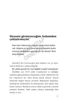 Beni Gözünüzde Büyütmeyin!