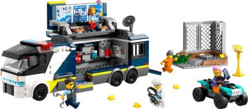 LEGO City Polis Mobil Suç Laboratuvarı Kamyonu 60418-7 Yaş ve Üzeri Çocuklar için Polis Minifigürü İçeren Yaratıcı Oyuncak Yapım Seti (674 Parça)