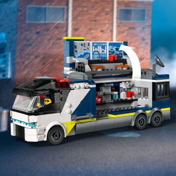 LEGO City Polis Mobil Suç Laboratuvarı Kamyonu 60418-7 Yaş ve Üzeri Çocuklar için Polis Minifigürü İçeren Yaratıcı Oyuncak Yapım Seti (674 Parça)