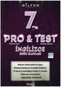 7. Sınıf İngilizce ProTest Soru Bankası