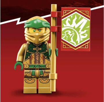 LEGO® NINJAGO® Lloyd’un Robot Savaşı EVO 71781-6 Yaş ve Üzeri Çocuklar için Altın Lloyd ve Kemik Savaşçı İçeren Yaratıcı Oyuncak Yapım Seti (223 Parça)