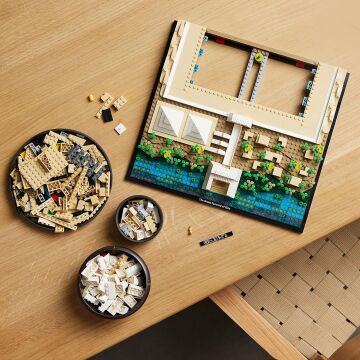 LEGO® Architecture Mimari Simgeler Koleksiyonu: Keops Piramidi 21058 - Yetişkinler için Koleksiyonluk Model Yapım Seti (1476 Parça)