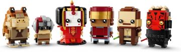 LEGO 40676 Brickheadz Star Wars The Phantom Menace 10+ 732 Parça Çeşitli Karakterlerin Yapılabilir Figürleri
