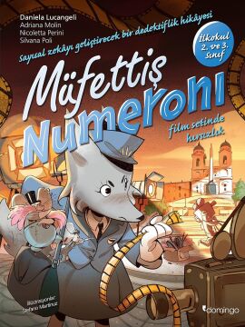 Müfettiş Numeroni 1: Film Setinde Hırsızlık - Sayısal Zekâ Gelişimi için Etkinlikli ve Çıkartmalı Dedektiflik Çizgi Romanı (7-9 Yaş)