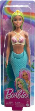 Barbie Dreamtopia Deniz Kızı Bebekler - Mavi Kuyruk Sarı Taç