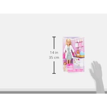 Mattel Barbie Bebek Doktoru Seti GVK03