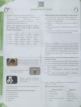 Palme Yayınevi 9 GradePhysics Practice Workbook