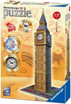 3D Puz Big Ben w/clock 216 Parça (RPB125869)