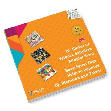 7+ Yaş Seti Level 1 - IQ, Dikkat ve Yetenek Geliştiren Kitaplar Serisi