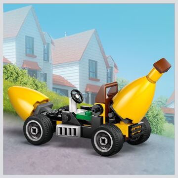 LEGO Despicable Me 4 Minyonlar ve Muz Araba 75580 6 Yaş ve Üzeri Çocuklar İçin Filmden Esinlenen Yaratıcı Oyuncak Yapım Seti (136 Parça)