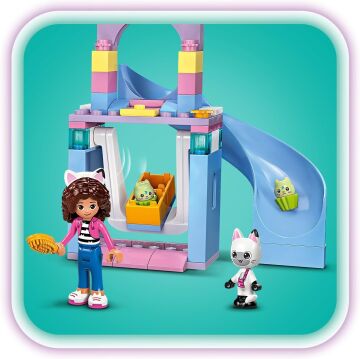 LEGO 4+ Gabby’s Dollhouse Gabby’nin Kedicik Bakım Odası 10796-4 Yaş ve Üzeri Çocuklar için Yaratıcı Oyuncak Yapım Seti (165 Parça)