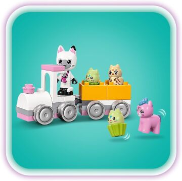 LEGO 4+ Gabby’s Dollhouse Gabby’nin Kedicik Bakım Odası 10796-4 Yaş ve Üzeri Çocuklar için Yaratıcı Oyuncak Yapım Seti (165 Parça)