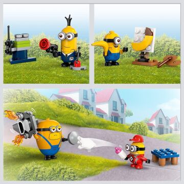 LEGO Despicable Me 4 Minyonlar ve Muz Araba 75580 6 Yaş ve Üzeri Çocuklar İçin Filmden Esinlenen Yaratıcı Oyuncak Yapım Seti (136 Parça)