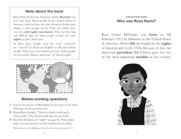 Penguin Readers Level 2: The Extraordinary Life of Rosa Parks (ELT Graded Reader): Abridged Edition