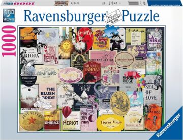 Ravensburger 1000p Puz Etiketler Yapboz