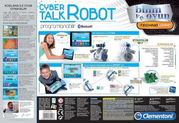 Clementoni Robotik Laboratuvarı - Cyber Talk Robot Oyuncak