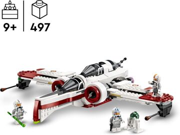 LEGO Star Wars: Sith’in İntikamı ARC-170 Starfighter 75402-9 Yaş ve Üzeri Kız ve Erkek Çocuklar için Yaratıcı Oyuncak Yapım Seti, Doğum Günü Hediyesi (497 Parça)