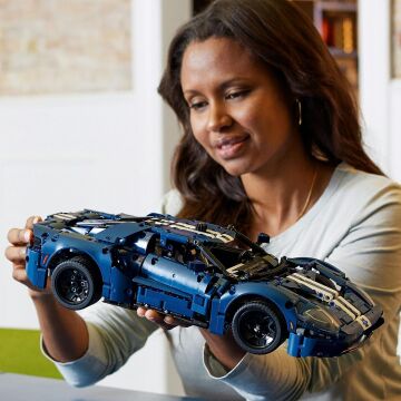 LEGO Technic 2022 Ford GT 42154 - Yetişkinler İçin Sergilenebilecek Bir Supercar Modeli İçeren Yaratıcı Model Yapım Seti (1466 Parça)