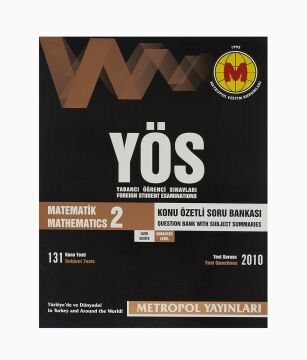 ÖS Matematik 2 İleri Seviye Konu Özetli Soru Bankası