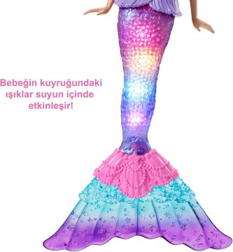 Barbie Dreamtopia Işıltılı Deniz Kızı, 3 yaş ve üzeri, HDJ36