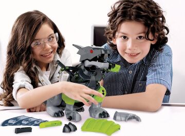 Clementoni 64326 Robotik Laboratuvarı, Mecha Dragon, Bilimsel Oyuncak, Multicolor