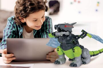 Clementoni 64326 Robotik Laboratuvarı, Mecha Dragon, Bilimsel Oyuncak, Multicolor
