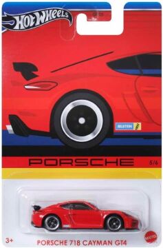 Hot Wheels Özel Arabalar Serisi Porsche GRT01-HRW60 Porsche 718 Cayman GT4