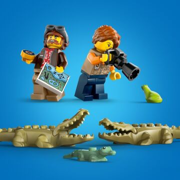 LEGO City Orman Kaşifinin Deniz Uçağı 60425-6 Yaş ve Üzeri Çocuklar için Yaratıcı Oyuncak Yapım Seti