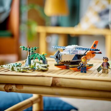 LEGO City Orman Kaşifinin Deniz Uçağı 60425-6 Yaş ve Üzeri Çocuklar için Yaratıcı Oyuncak Yapım Seti