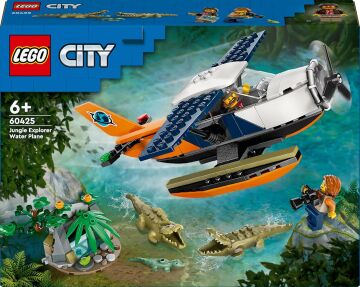 LEGO City Orman Kaşifinin Deniz Uçağı 60425-6 Yaş ve Üzeri Çocuklar için Yaratıcı Oyuncak Yapım Seti