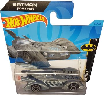 Hot Wheels - Batmobile - Batman Forever 2/5 - HKJ73 - Short Card - DC - gri - Mattel 2023
