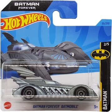 Hot Wheels - Batmobile - Batman Forever 2/5 - HKJ73 - Short Card - DC - gri - Mattel 2023
