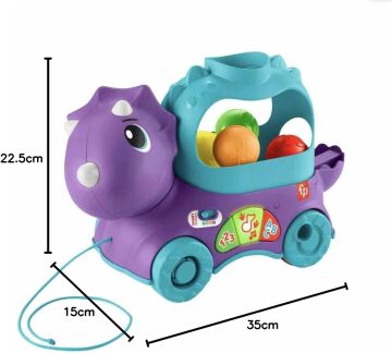Fisher-Price Eğlenceli Dinozor, 12-36 aylık, HNR55