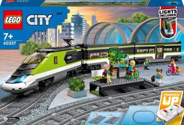 LEGO® City Ekspres Yolcu Treni 60337-7 Yaş ve Üzeri Çocuklar için Powered Up Teknolojili Oyuncak Tren Yapım Seti (764 Parça)