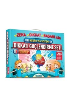 Dikkat Güçlendirme Seti Neuro-Via Sistemi, (4 Yaş)