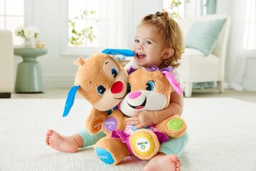 Fisher-Price Eğlen&Öğren yaş ve üzeria Göre Gelişim Eğitici Köpekçiğin Kız Kardeşi (Türkçe), 6 - 36 aylık, FPP83