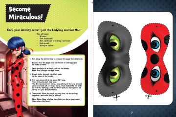 Miraculous: Ultimate Sticker and Activity Book: 100% Official Tales of Ladybug & Cat Noir, as Seen on Disney and Netflix!
