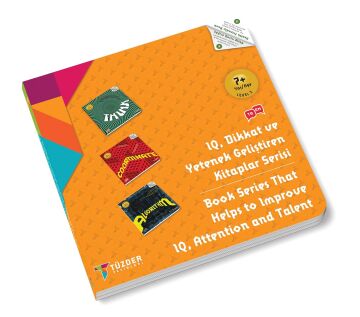 7+ Yaş Seti Level 3 - IQ, Dikkat ve Yetenek Geliştiren Kitaplar Serisi (Kapak Değişebilir)