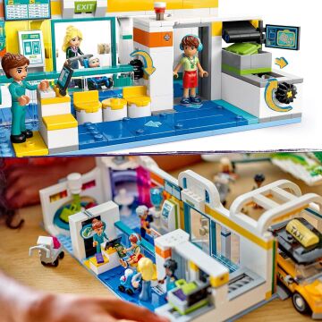 LEGO Friends Heartlake City Havaalanı ve Uçak 42656-8 Yaş ve Üzeri Çocuklar için Mini Bebek İçeren Yaratıcı Oyuncak Yapım Seti (958 Parça)