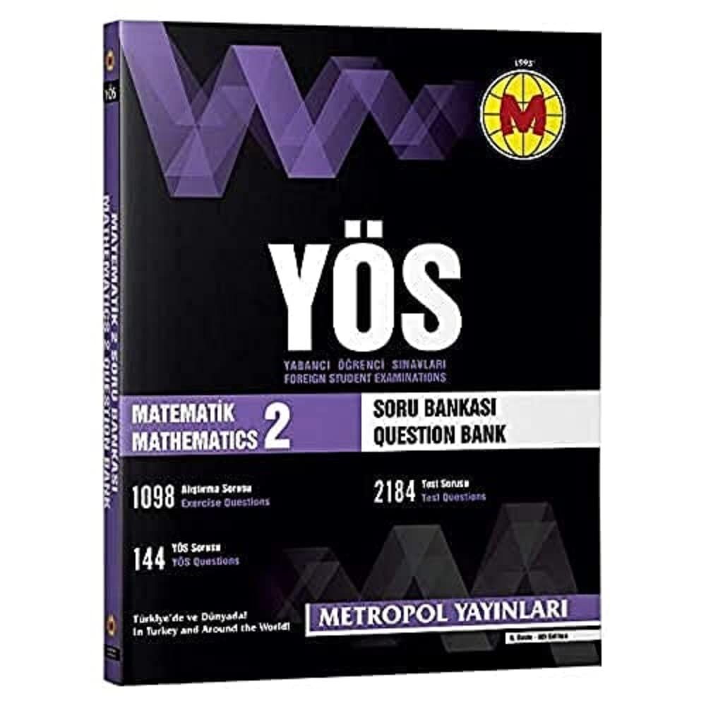 2019 YÖS Matematik 2 Soru Bankası