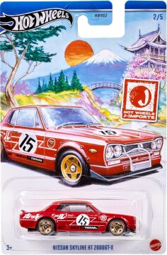 Hot Wheels J-Imports - NISSAN SKYLINE HT 2000GT-X HWR57 - HRT01