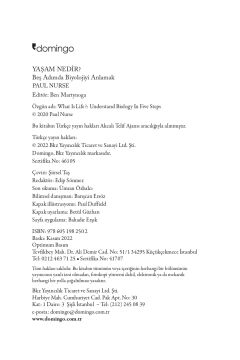 Yaşam Nedir?
