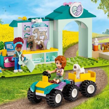 LEGO Friends Çiftlik Hayvanı Veteriner Kliniği 42632-4 Yaş ve Üzeri Çocuklar için Hayvan Figürleri İçeren Yaratıcı Oyuncak Yapım Seti (161 Parça)