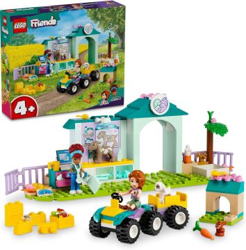 LEGO Friends Çiftlik Hayvanı Veteriner Kliniği 42632-4 Yaş ve Üzeri Çocuklar için Hayvan Figürleri İçeren Yaratıcı Oyuncak Yapım Seti (161 Parça)