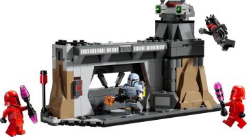 LEGO Star Wars: The Mandalorian Paz Vizsla ve Moff Gideon Savaşı 75386-7 Yaş ve Üzeri Çocuklar için İnşa Edilebilen Koleksiyonluk Yaratıcı Oyuncak Yapım Seti (289 Parça)