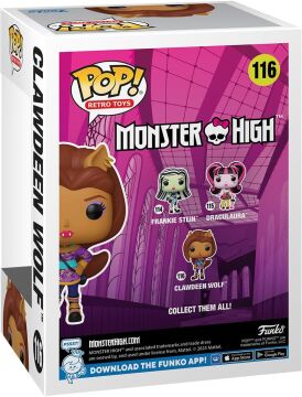 Funko Retro Oyuncaklar: Monster High - Clawdeen Kurt